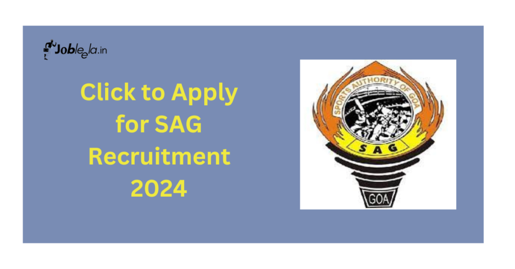 Goa Government Sports Authority Recruitment 2024