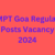 MPT Goa Regular Posts Vacancy 2024