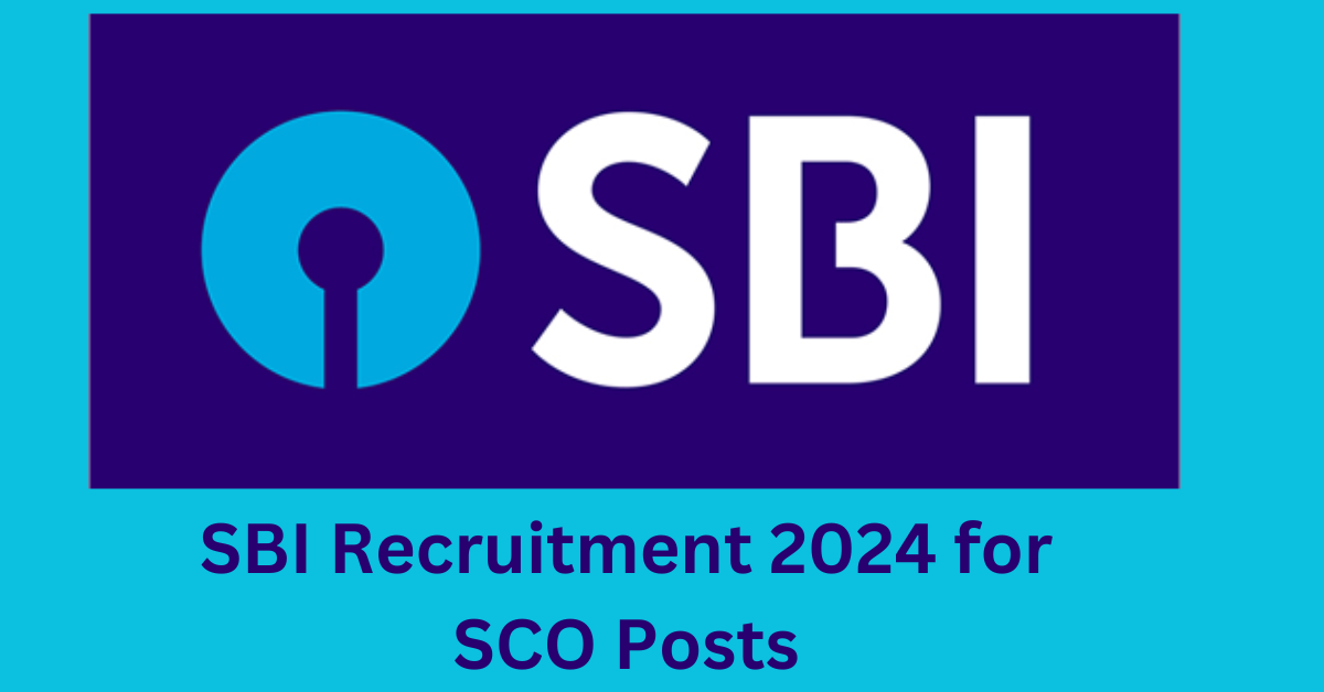 SBI Jobs 2024 for Specialist Cadre Officers