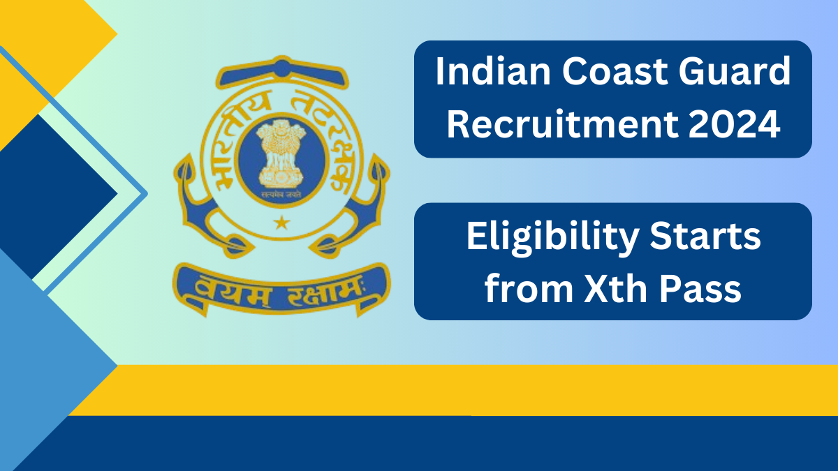 Indian Coast Guard Recruitment 2024