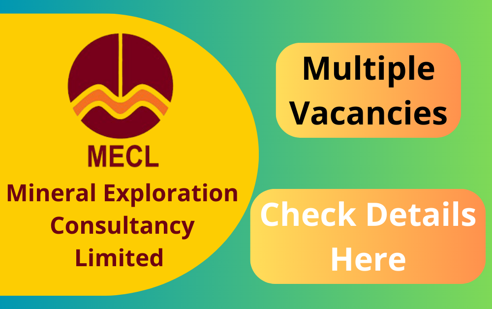 MECL Young Professionals Recruitment 2024